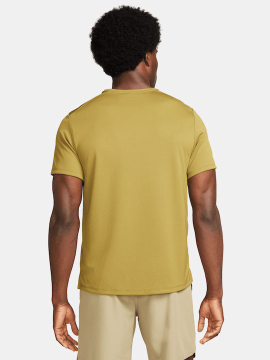 Nike Dri-FIT Miler Dri-Fit T-shirt Pacific Moss/Reflective Silver