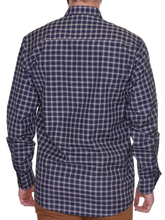 Luigi Men's Shirt Long Sleeve Blue