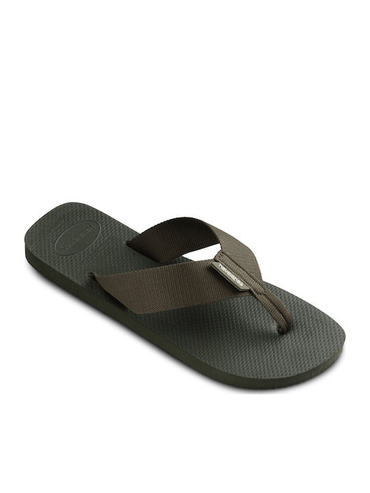 Urban Basic Men's Flip Flops Khaki