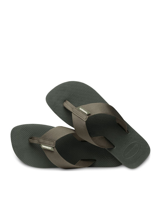 Urban Basic Men's Flip Flops Khaki