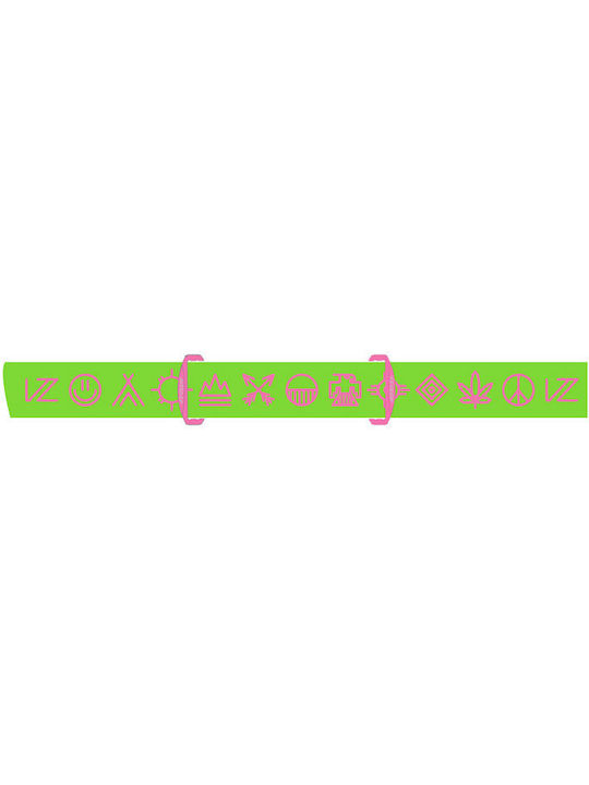 Vonzipper Vfs Ски & Сноуборд Маска Детска Зелен с Леща в Цвят Зелен