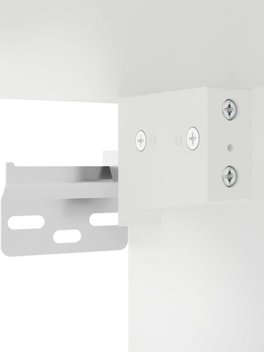 TV-Ständer Weiß M100xP30xH30cm