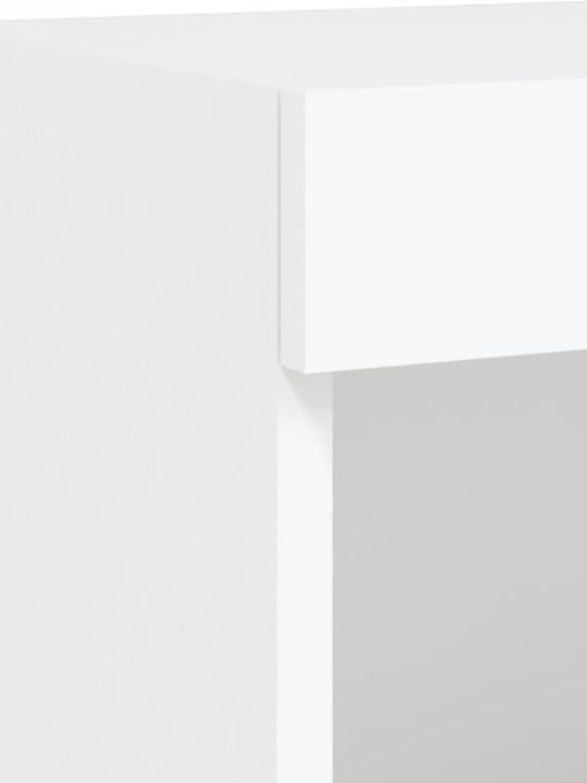 TV-Ständer Weiß M100xP30xH30cm