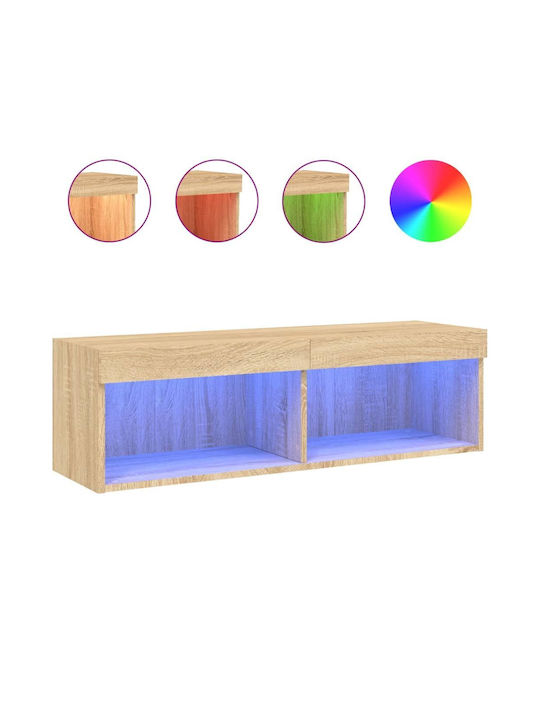 Έπιπλο Τηλεόρασης Καφέ Μ240xΠ35xΥ40cm