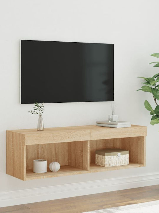 Έπιπλο Τηλεόρασης Καφέ Μ240xΠ35xΥ40cm