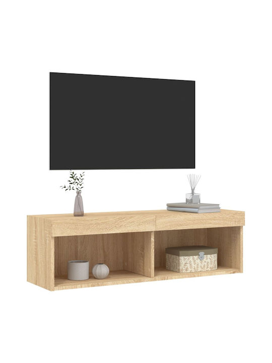 Έπιπλο Τηλεόρασης Καφέ Μ240xΠ35xΥ40cm