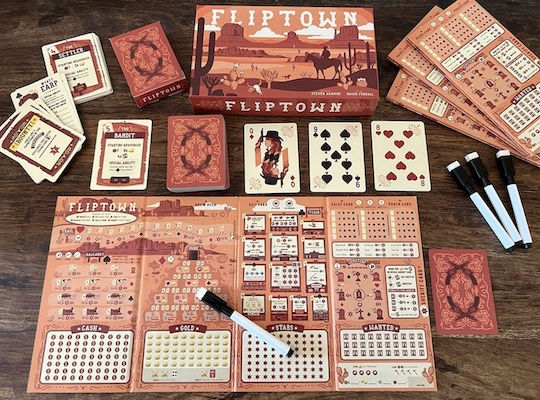 Настолна игра Fliptown за 1-4 играчи 12+ години (EN)
