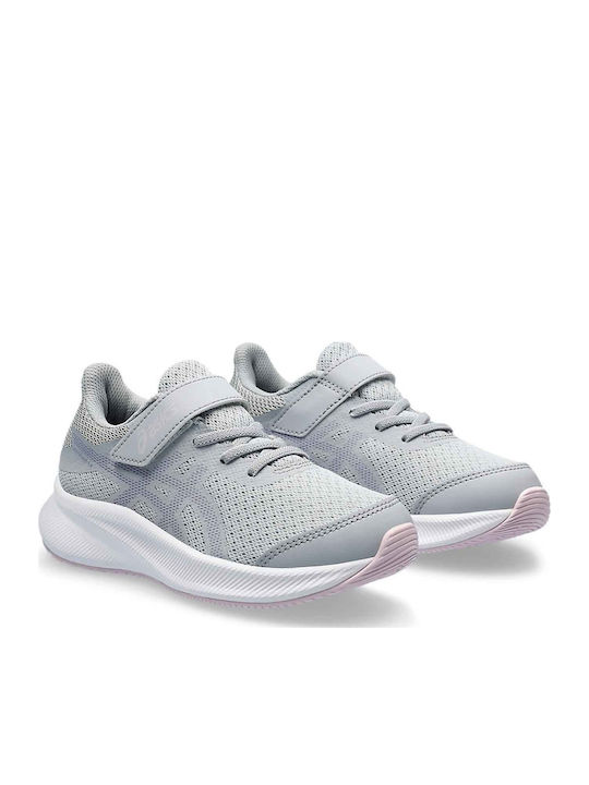 Patriot 13 Kids Sports Shoes Running with Hoop & Loop Closure Gray