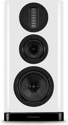 Wharfedale Aura 2 Ζεύγος Ηχείων Hi-Fi Δαπέδου 3 Δρόμων Π28.6xΒ30xΥ56εκ. Gloss White