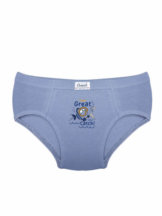 Onurel Kids' Set with Briefs Blue 5pcs