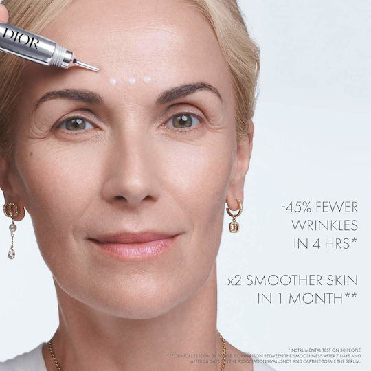 Dior Capture Totale Hyalushot Ενυδατικό & Αντιγηραντικό Serum Προσώπου & Ματιών με Πεπτίδια & Υαλουρονικό Οξύ για Σύσφιξη & Λείανση 15ml