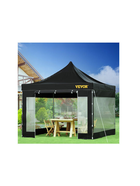 Vevor Vevor Garden Freestanding Gazebo Black 3x3cm