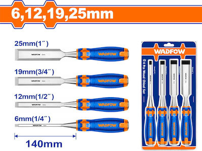 Wadfow Meißel Set 4Stück