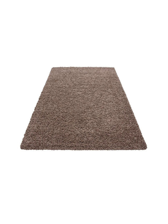 Rug Fireplace Rectangular Light Brown