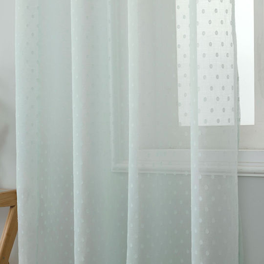 Whitegg K0142-5 με Τρέσα Γαλάζια 270x300εκ.