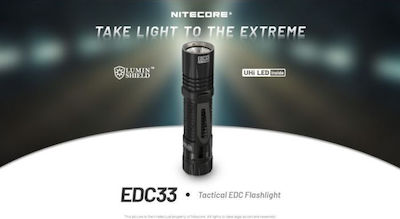 NiteCore Επαναφορτιζόμενος Φακός LED με Μέγιστη Φωτεινότητα 4000lm