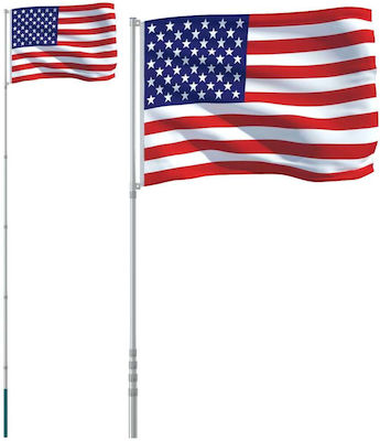 Polyester Flag of Flag Pole with Stake