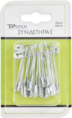 Tpster Pins in Silver color 30pcs