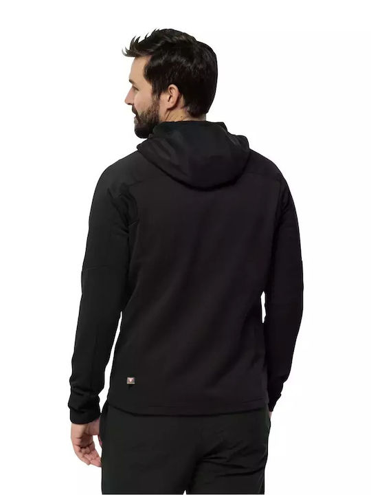 Jack Wolfskin Pro Herren Winter Jacke Lässig Schwarz