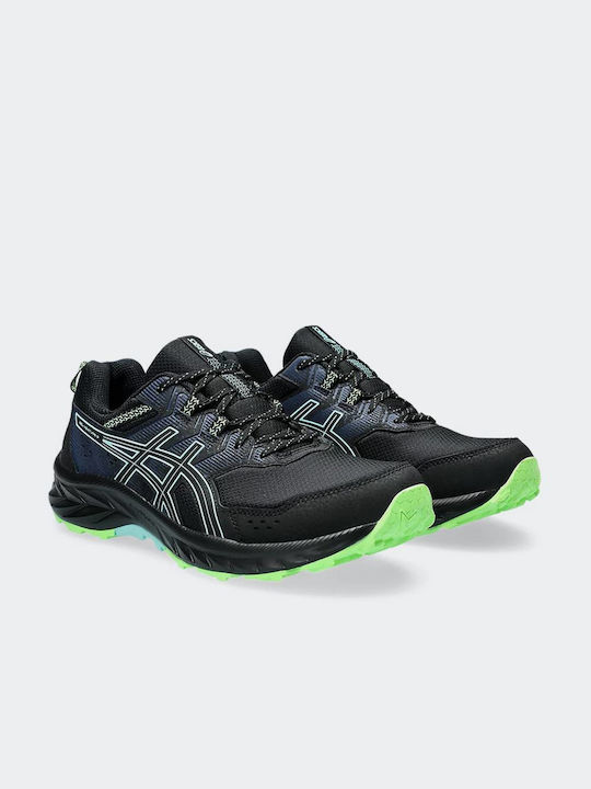 ASICS Gel-Venture 9 Ανδρικά Αθλητικά Παπούτσια Running Μαύρα