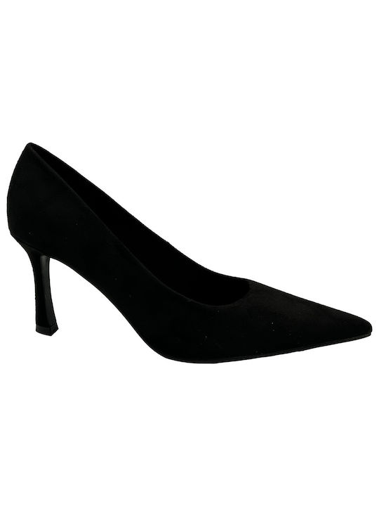 Corina Suede Pantofi cu toc Negre