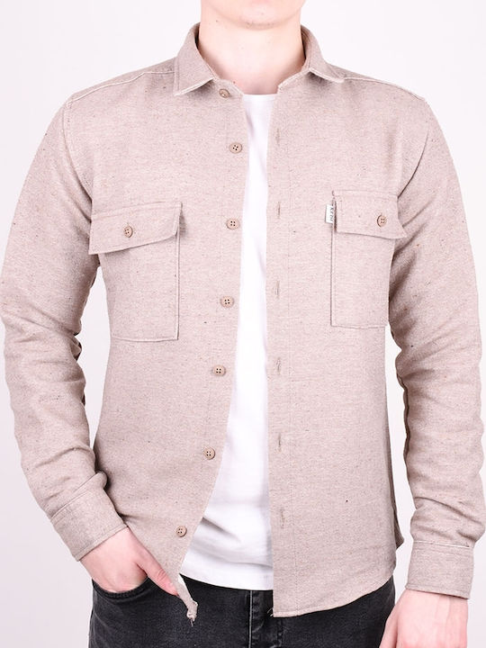 Long-sleeved Shirt Beige