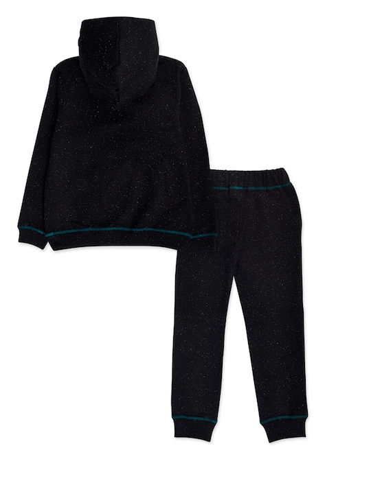 Tuc Tuc Kids Sweatpants Set Black 2pcs