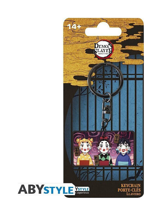 Abysse Ключодържател Demon Slayer от Метал