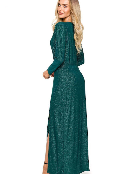 MOE Maxi Abendkleid Grün