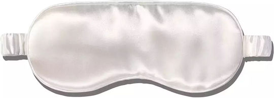 La Lolita Amsterdam Silk Sleep Mask White