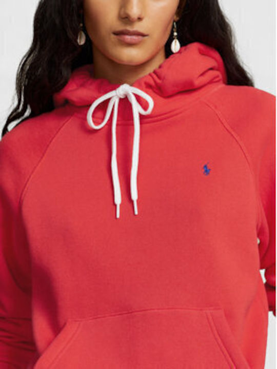 Ralph Lauren Women's Hooded Sweatshirt RED