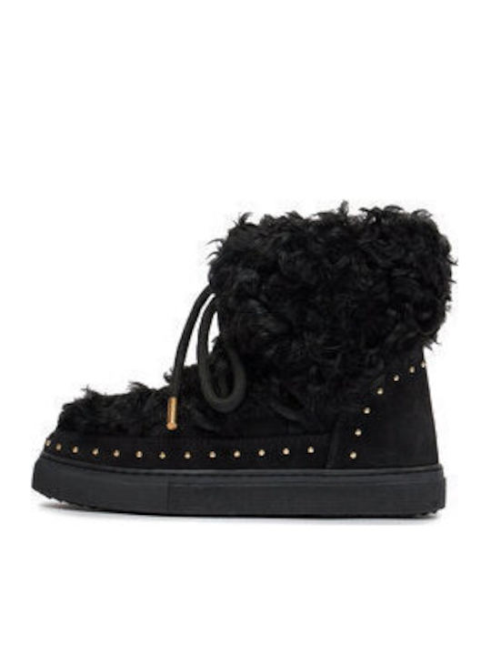 Damenstiefel Schwarz