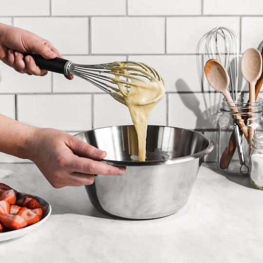 De Buyer Inox Salad Bowl Silver 28x28cm