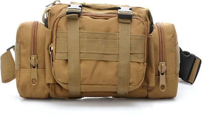 Tuffmensgear Militärische Tasche Taille in Braun Farbe 8Es