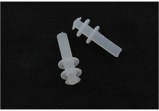 Aquaspeed Silicone Earplugs for Swimming Transparent 2pcs S65284