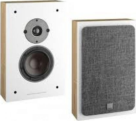 Dali Oberon On-wall Pair of Hi-Fi Speakers Wall Mounted 50W 2 No of Drivers W24.5xD12xH38.5cm. Beech