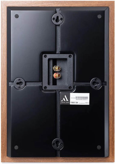Argon Audio Forus 5 Pereche Boxe Hi-Fi Perete 2 Nr. de șoferi L27.2xA21.2xÎ16.8cm. Nuci