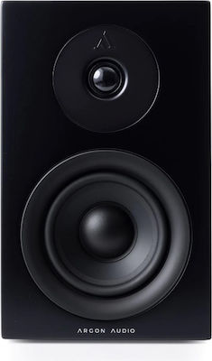 Argon Audio Forus 4 Ζεύγος Ηχείων Hi-Fi Βιβλιοθήκης 2 Δρόμων Π23.9xΒ18.9xΥ14.8εκ. Μαύρο