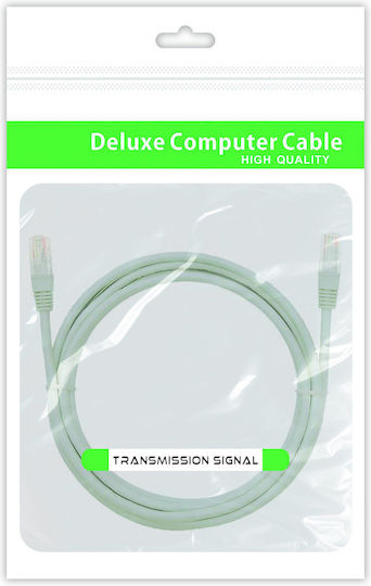 DM Pro U/UTP Cat.6e (Висока Скорост) Мрежов Кабел Ethernet 7м Сив