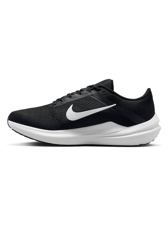 Nike Air Winflo 10 Wide Ανδρικά Αθλητικά Παπούτσια Running Μαύρα