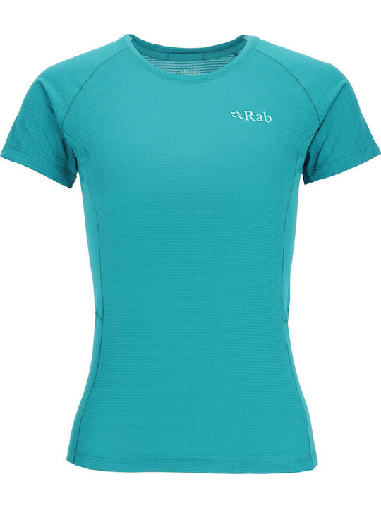 Дамско Аспортно T-shirt Тюркоазен