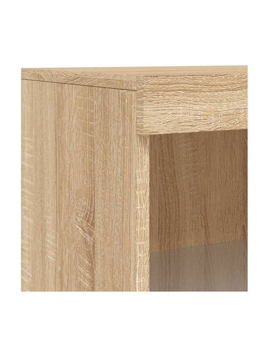 Sideboard Wooden Sonoma Oak 60.5x37x100cm