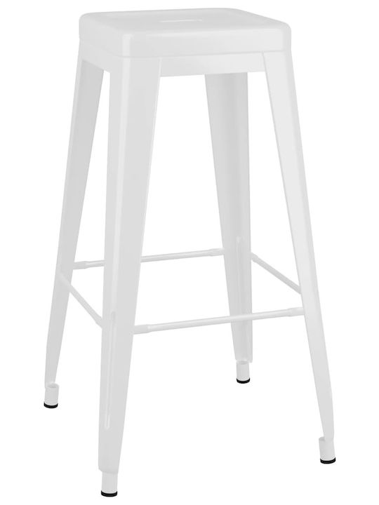 vidaXL Outdoor Bar Set 7 Pieces White