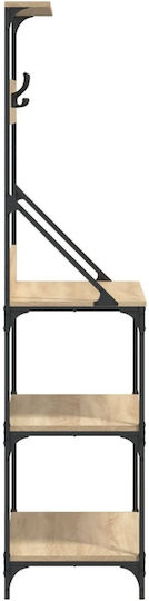 vidaXL Sonoma Ραφιέρα Κουζίνας Μεταλλική Μπλε 84x40.5x170cm