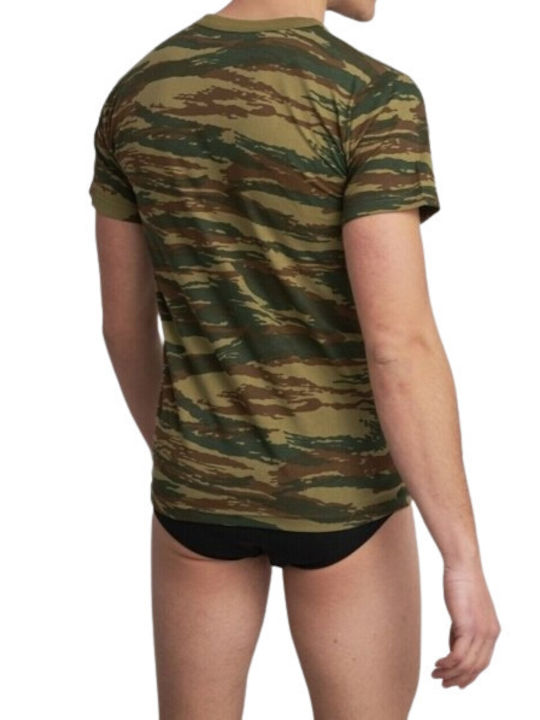 Join Men's Short Sleeve Blouse Army