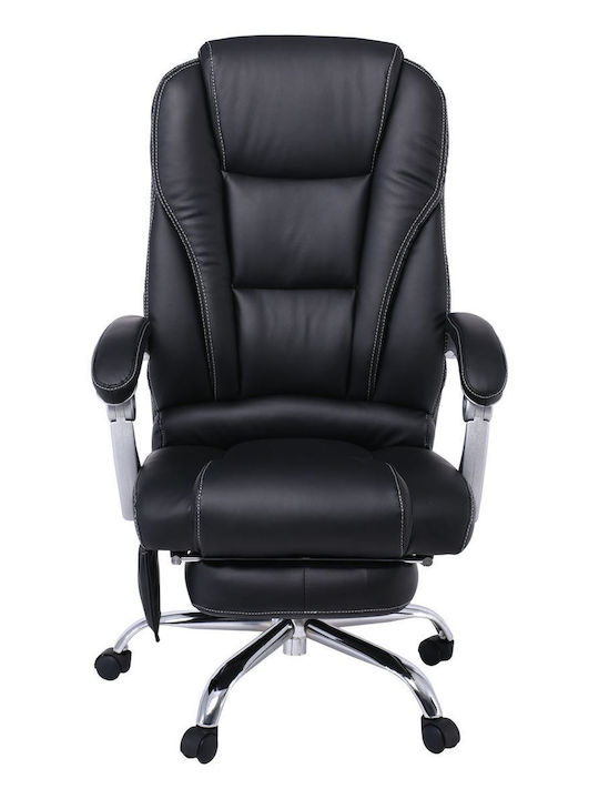Cf8550 Scaun De Birou De Director Masaj Cu Înclinare Negru