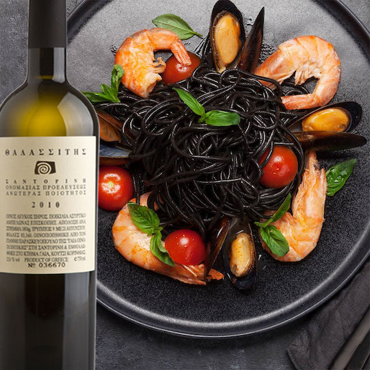 Gaia Wines Κρασί Θαλασσίτης Cellar Aged Ασύρτικο Λευκό Ξηρό Σαντορίνης 750ml