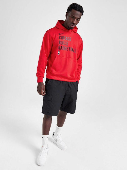 Nike NBA Chicago Bulls Red with Hood