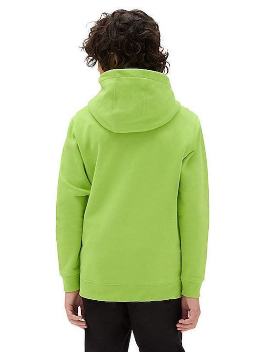 Vans Kinder Sweatshirt mit Kapuze Lime Green. Boys Classic