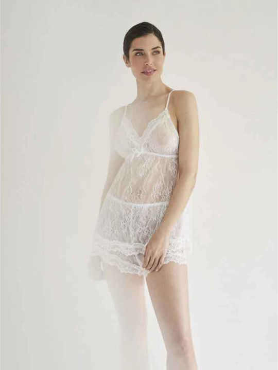 Promise Winter Babydoll White (White)